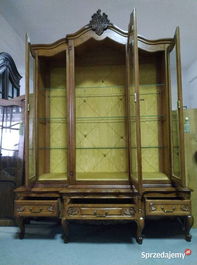 Witryna serwantka dębowa Francja Białystok