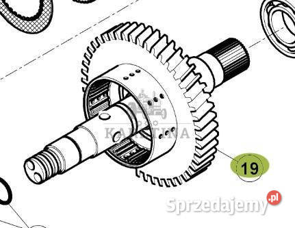 CLAAS RENAULT ATLES 936 RZ V5 Obudowa Sprzęgła Jastrzębniki