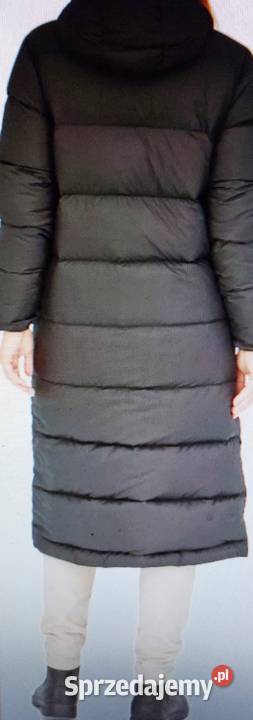 Płaszcz długi parka PATAGONIA XL czarny Nowy Wrocław