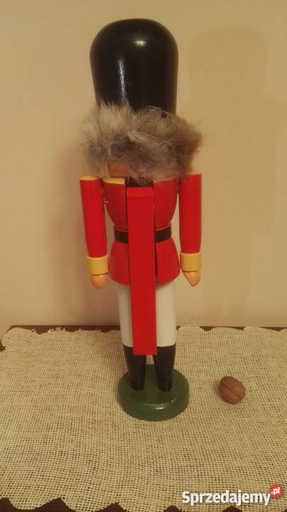 Drewniany dziadek do orzechów duży Międzychód