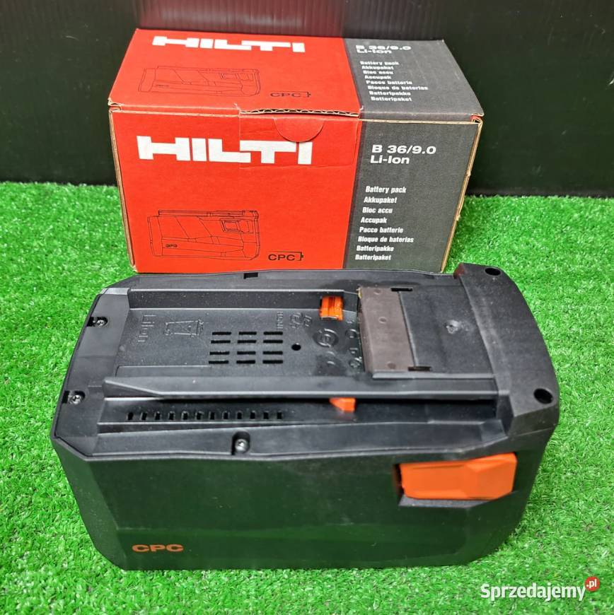 Bateria HILTI B36 9AH ogniwa Giżycko