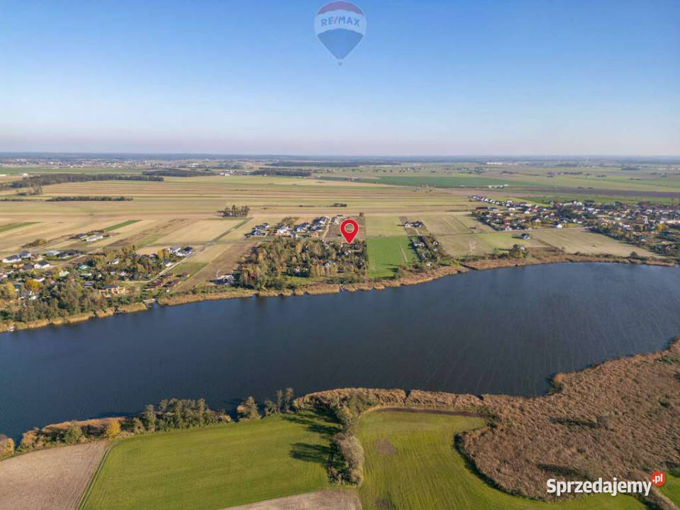 Zbuduj dom jeziorem Strykowo 150 m wody sprzedam