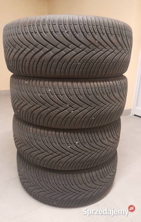 Opony zimowe 21555 R 18 Kleber były założone w Wyszków sprzedam