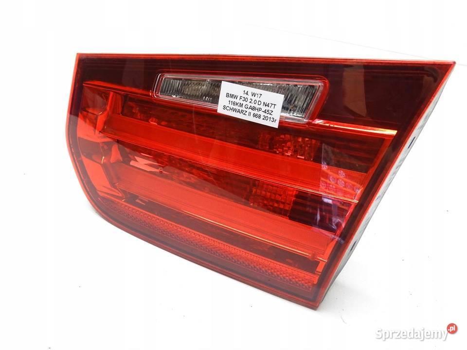 LAMPA PRAWA PRAWY TYŁ TYLNA W KLAPE BMW F30 LED