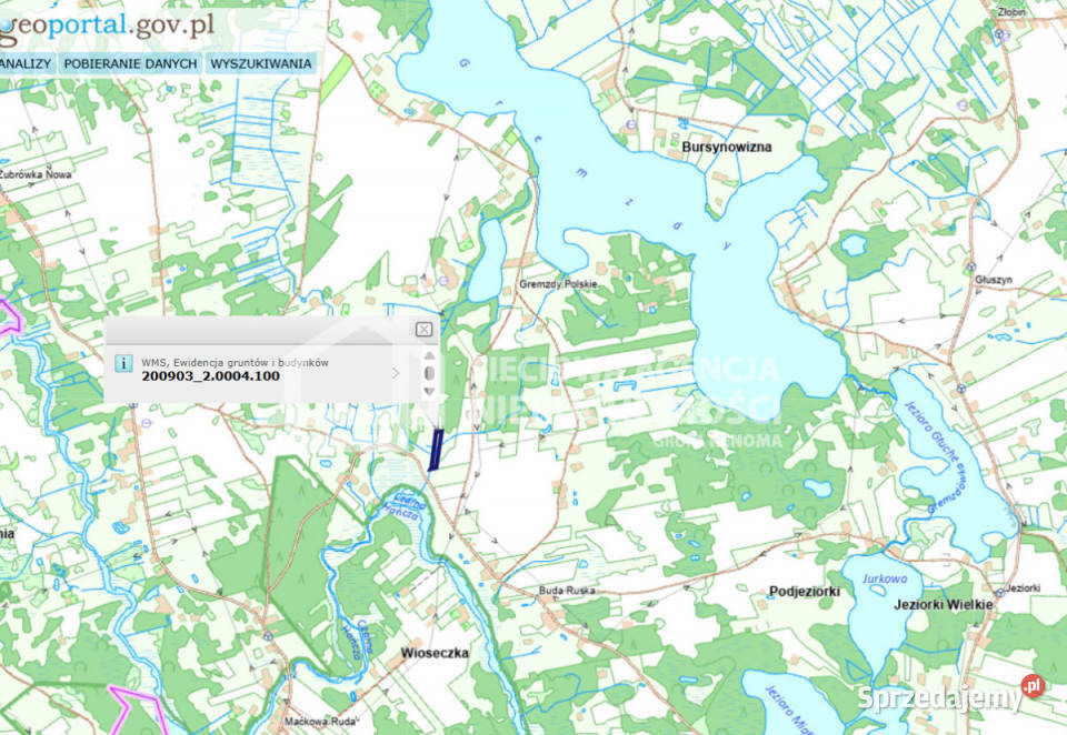 Grunt Buda Ruska 7100m2 sprzedam