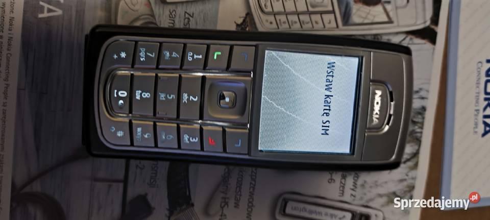 Unikat NOWA ORYGINALNA NOKIA 6230i BLACK Gliwice sprzedam