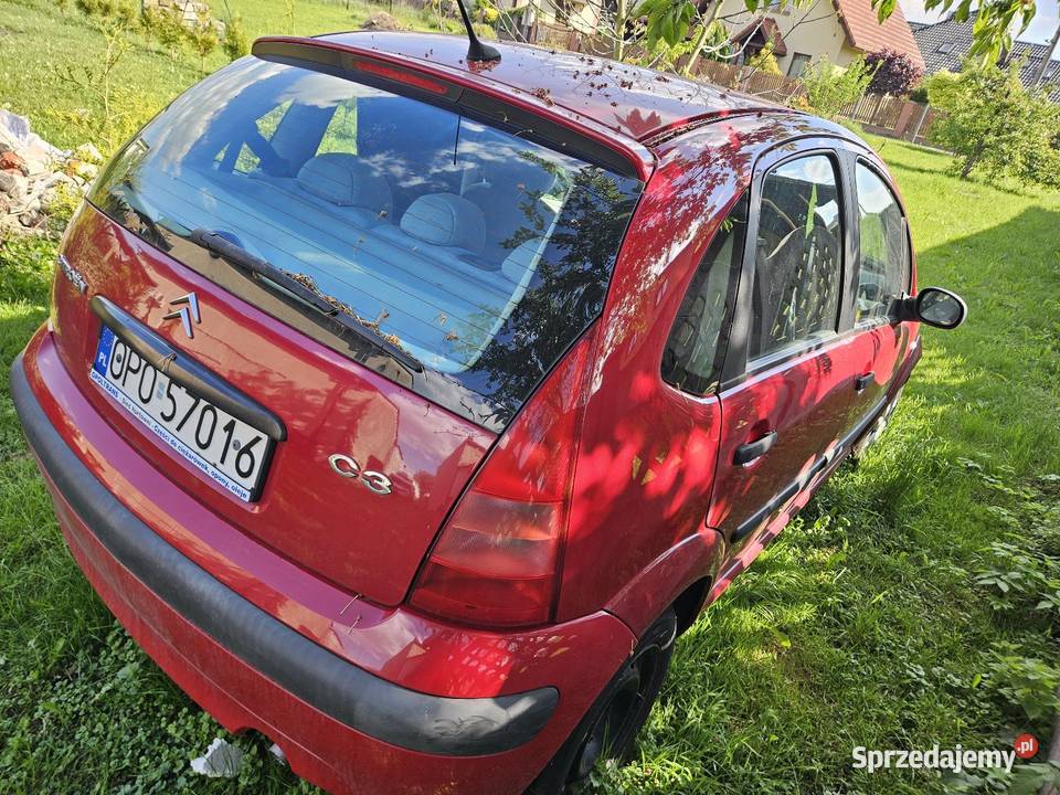 Citroen C3 2003 manualna śląskie Tychy
