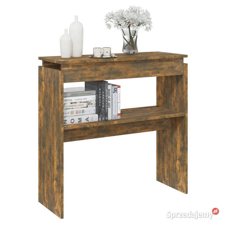 Stolik konsolowy przydymiony dąb 80x30x80 Stoły Warszawa sprzedam