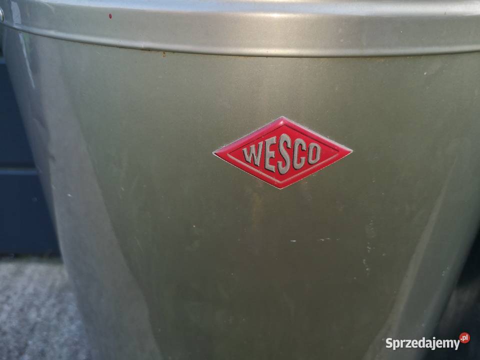 Wesco kosz na śmieci szary 50l