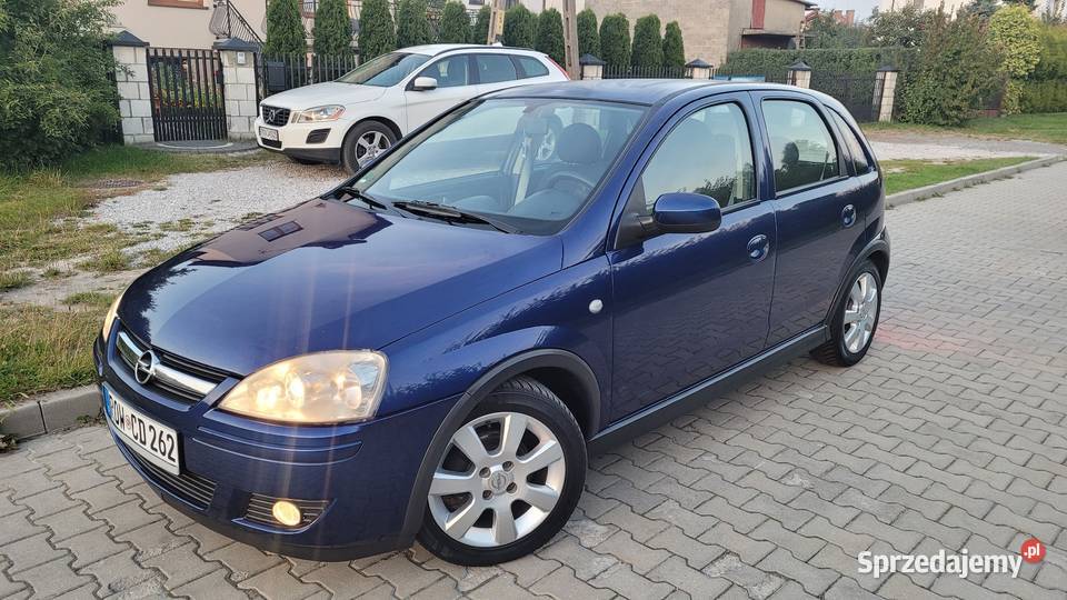OPEL CORSA C LIFT 12B OPŁACONY KLIMA ELEKTRYKA niebieski Końskie