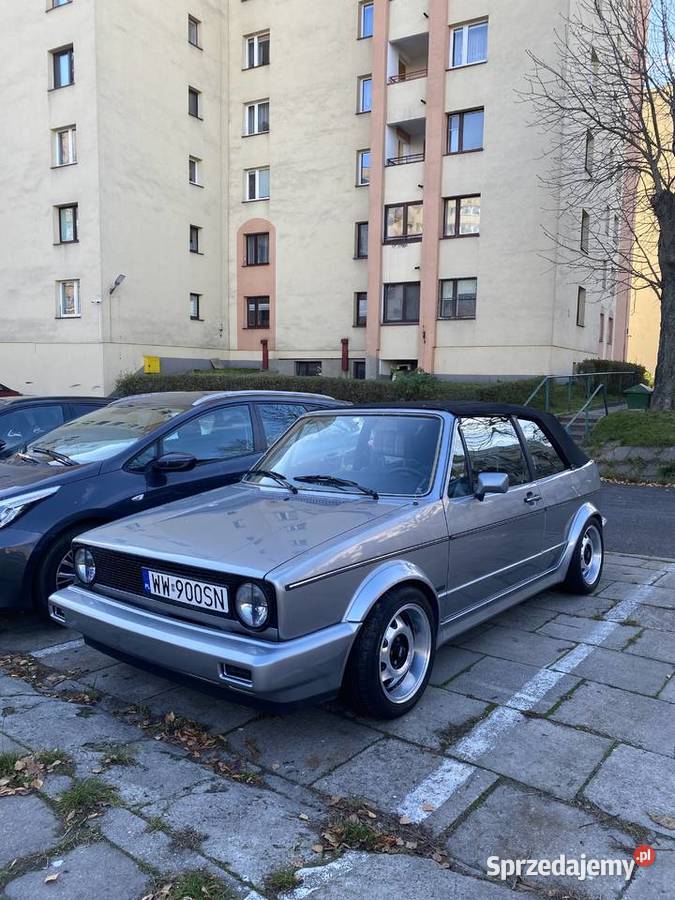 Golf 1 cabriolet karmann 1988r mazowieckie Warszawa
