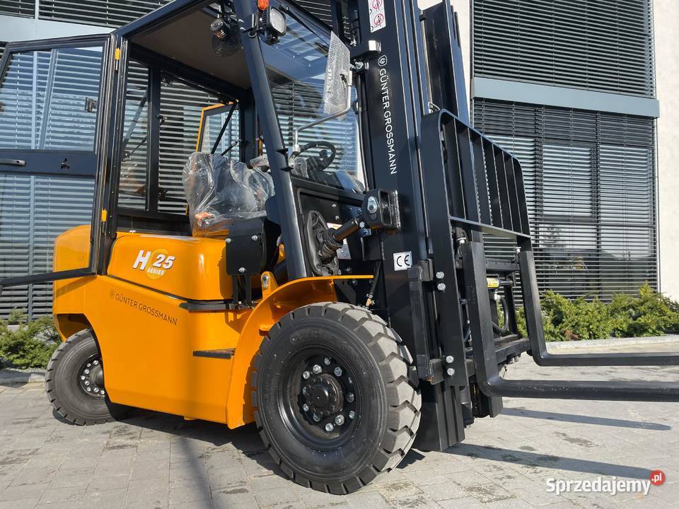 Wózek widłowy 25T kabina triplex Gunter Poniatowa