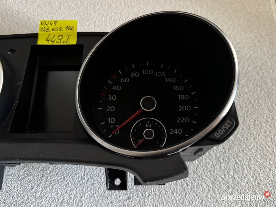 LICZNIK ZEGAR VOLKSWAGEN GOLF VI 5K0920870E 16L Warszawa