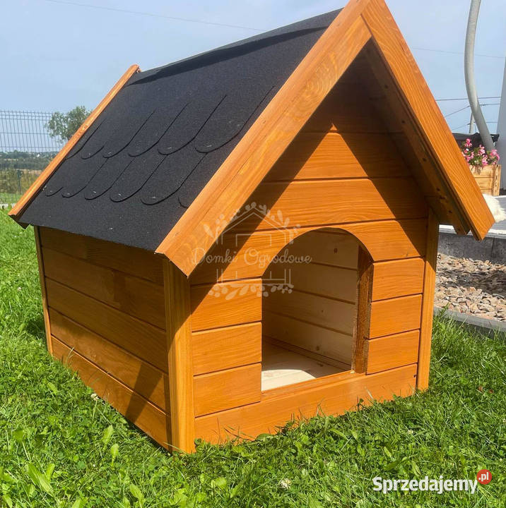 Buda psa Rozmiar XL Pinia Dach dwuspadowy ID835 Dla psów