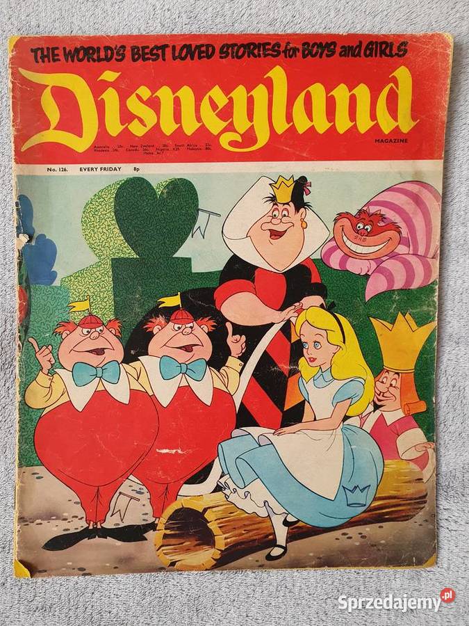 Disneyland komiks w jęz angielskim z 1973 roku