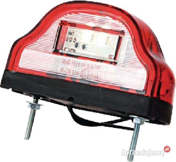 Lampa oświetlenia tablicy rejestracyjnej LED
