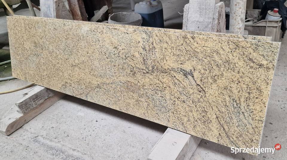 SCHODY Z GRANITU KASHMIR GOLD WYCINANE NA WYMIAR Luboń sprzedam