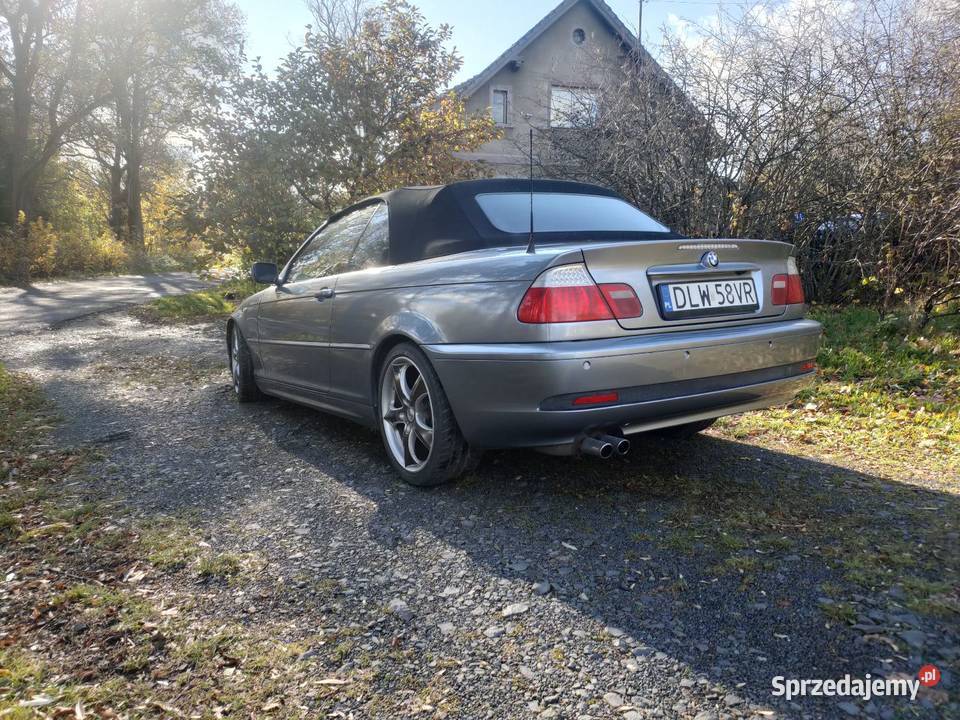 BMW E46 330CI cabrio stan Zamiana elektryczne szyby sprzedam