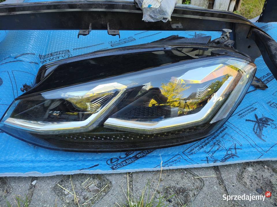 VW Golf 7 R zderzak przednidodatki osobowe Łódź sprzedam