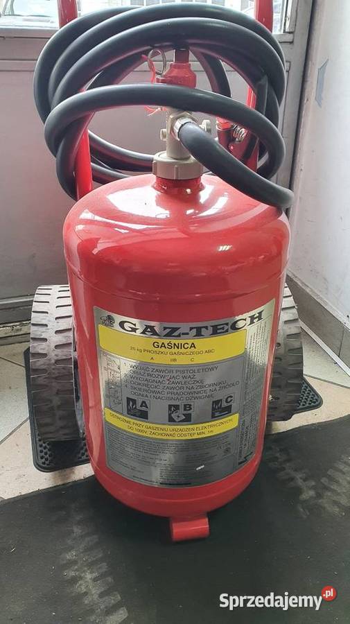 Gaśnica agregat gaśniczy 25 na wózku Magazynowanie Kutno