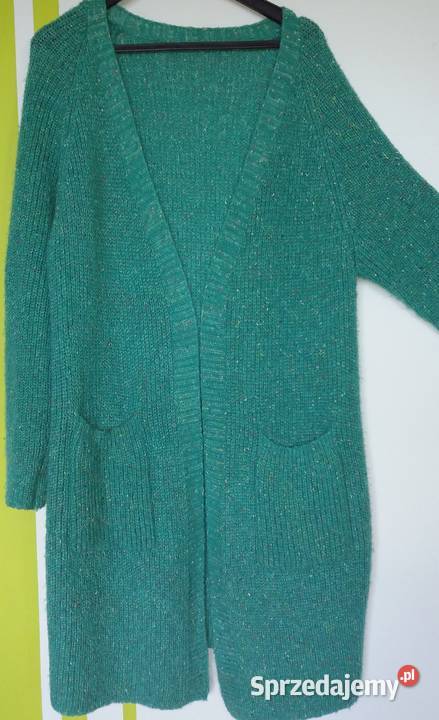 XL Seledynowy milutki kardigan Gliwice