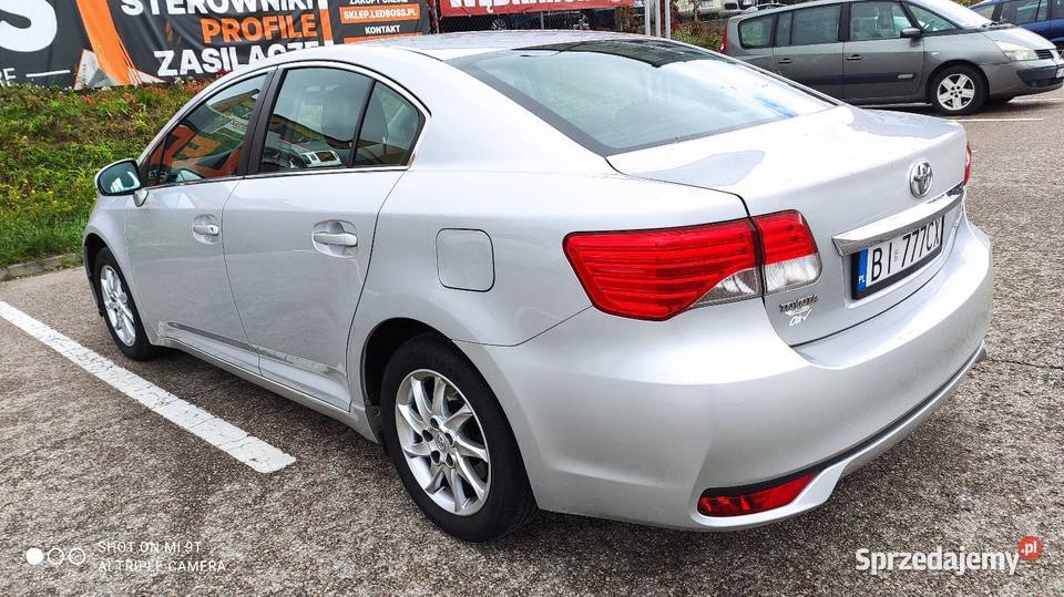 Toyota Avensis 2012 salon 20D4D 160 000 isofix Białystok sprzedam