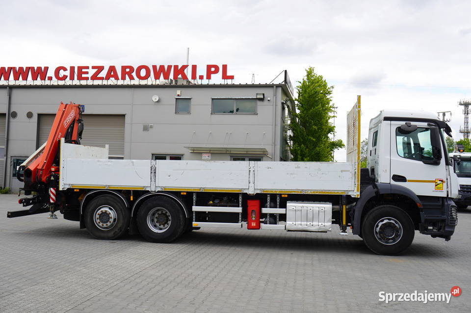 MercedesBenz Arocs 2536 6x2 200 HDS Fassi F19517 małopolskie
