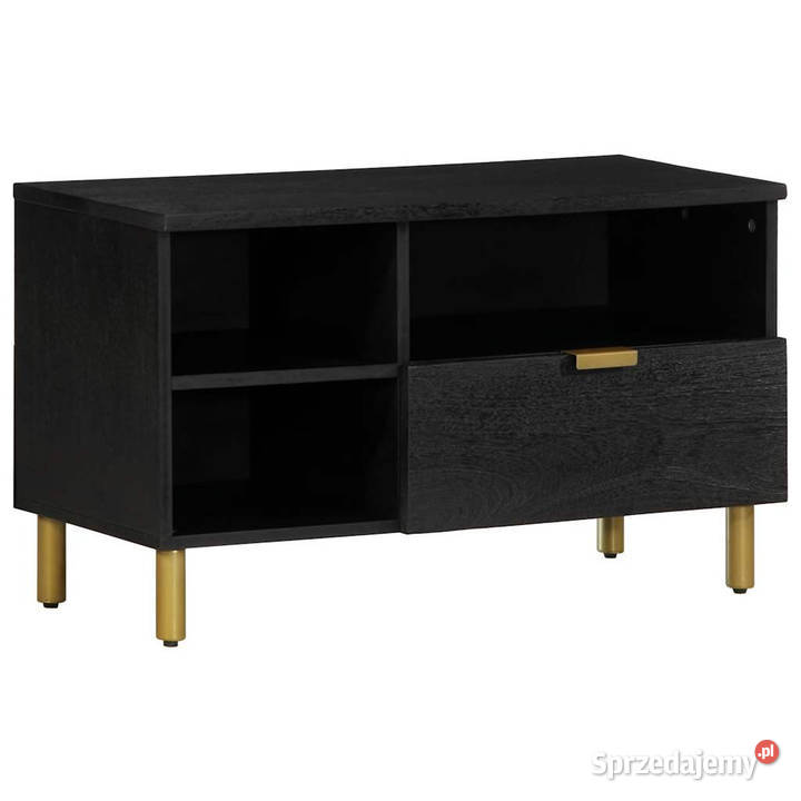 Szafka pod telewizor czarna 80x33x46 WM4017665 Pozostałe mazowieckie Warszawa sprzedam