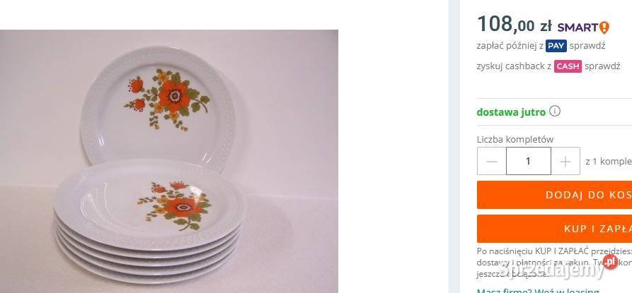 Piękne porcelanowe talerze firmy z Bavarii Kraków sprzedam