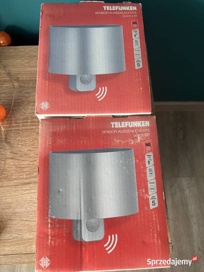 Lampka zewnętrzna TELEFUNKEN z czujnikiem Wawrzeńczyce