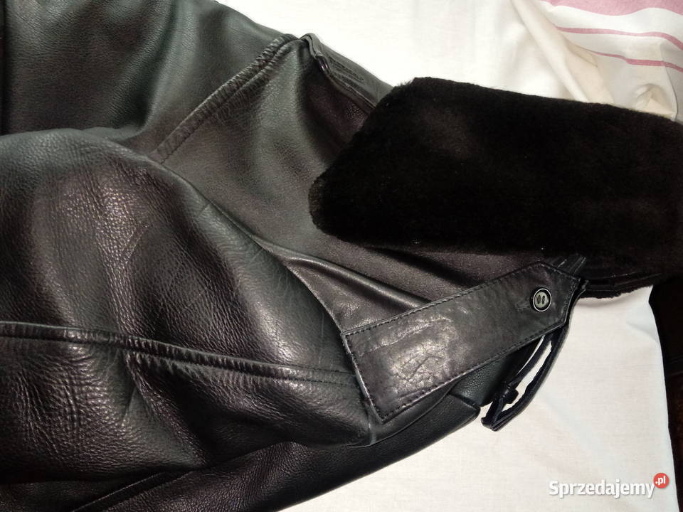 NOWY płaszcz skórzany MO milicyjny drogówki mazowieckie Piotrówek