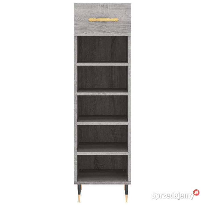 Szafka na buty szary dąb sonoma 30x35x105 Warszawa