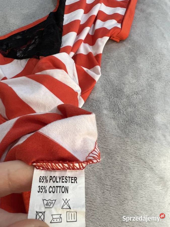 Tshirt koszulka bluzka z krótkim rękawem w paski Jasło sprzedam
