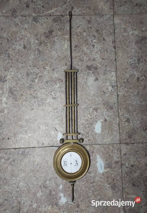 W258 Wahadło rusztowe starego zegara 8 dł 42 Tczew