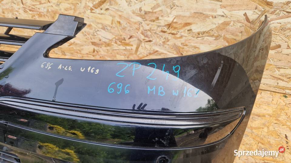 MERCEDES W169 kod lak 696 ZDERZAK PRZÓD PRZEDNI Słowikowo