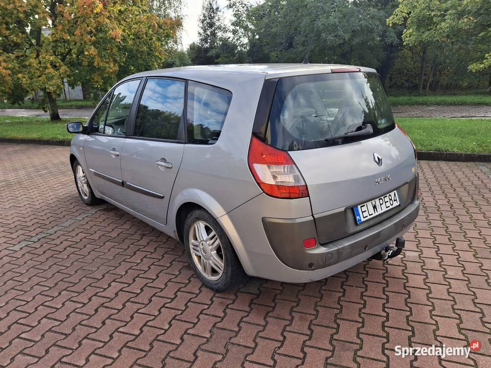 Renault Scenic 16 ben z gazem 7 osobowy 2004 Łódź