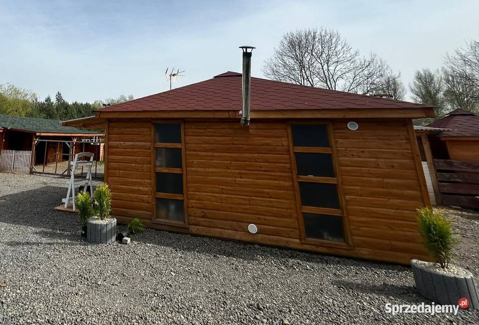 Domek 5 x 5 drewniany ocieplany w całości z Domki drewniane