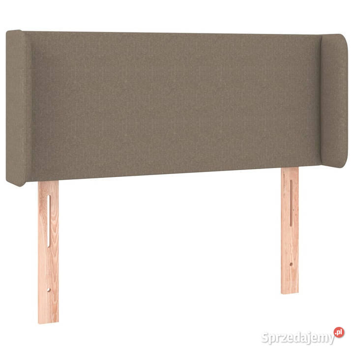 Zagłówek uszak taupe 93x16x7888 tkanina mazowieckie Warszawa
