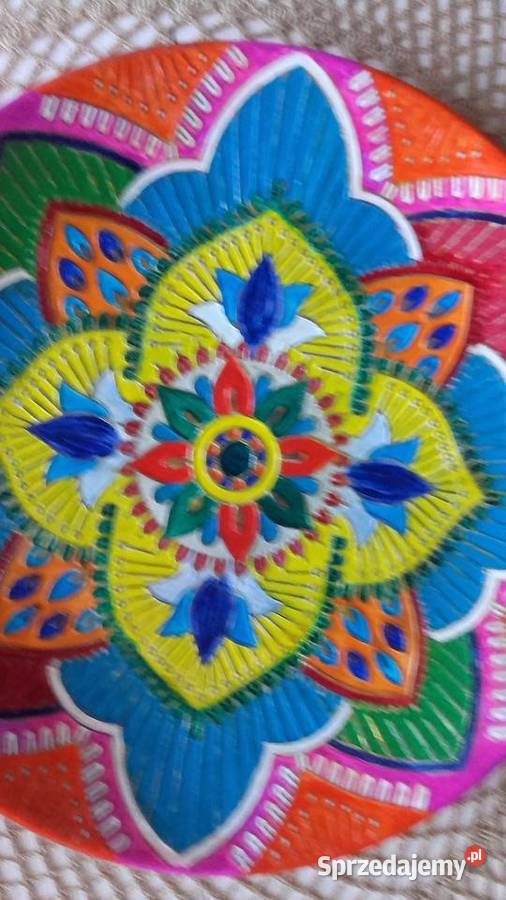 DUŻA PATERA MANDALA wielkopolskie sprzedam
