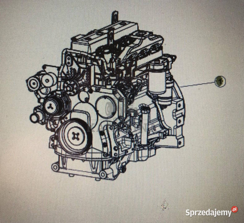 CLAAS 00 1100 722 077 005 990 3silnik wielkopolskie Jastrzębniki sprzedam