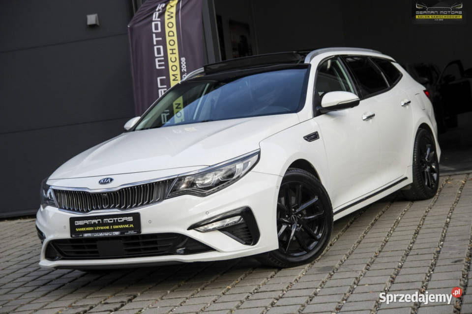 Kia Optima Panorama Ledy Kamera Hak Skóry Martwe czujnik deszczu Dębogórze