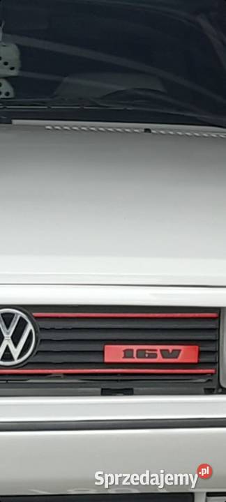 Emblemat znaczek na grill 16v vw sirocco mk2