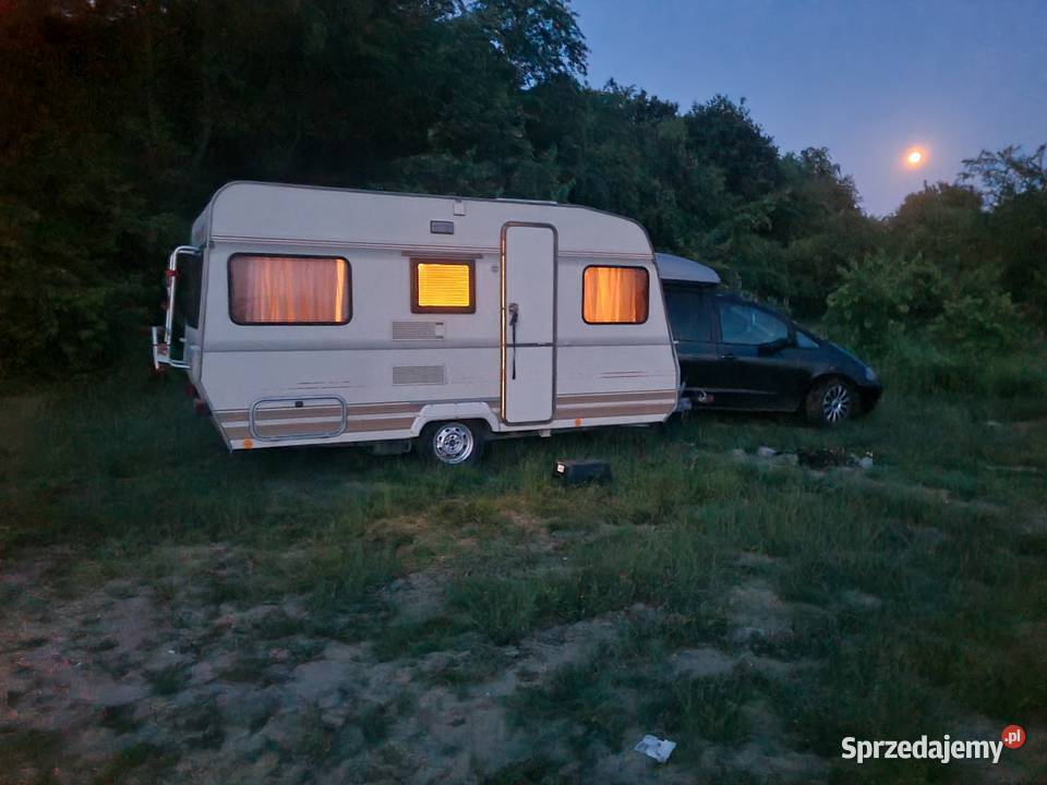 Przyczepa kempingowa dethleffs DMC 100 Rok produkcji 1990 Kempingowe Gliwice