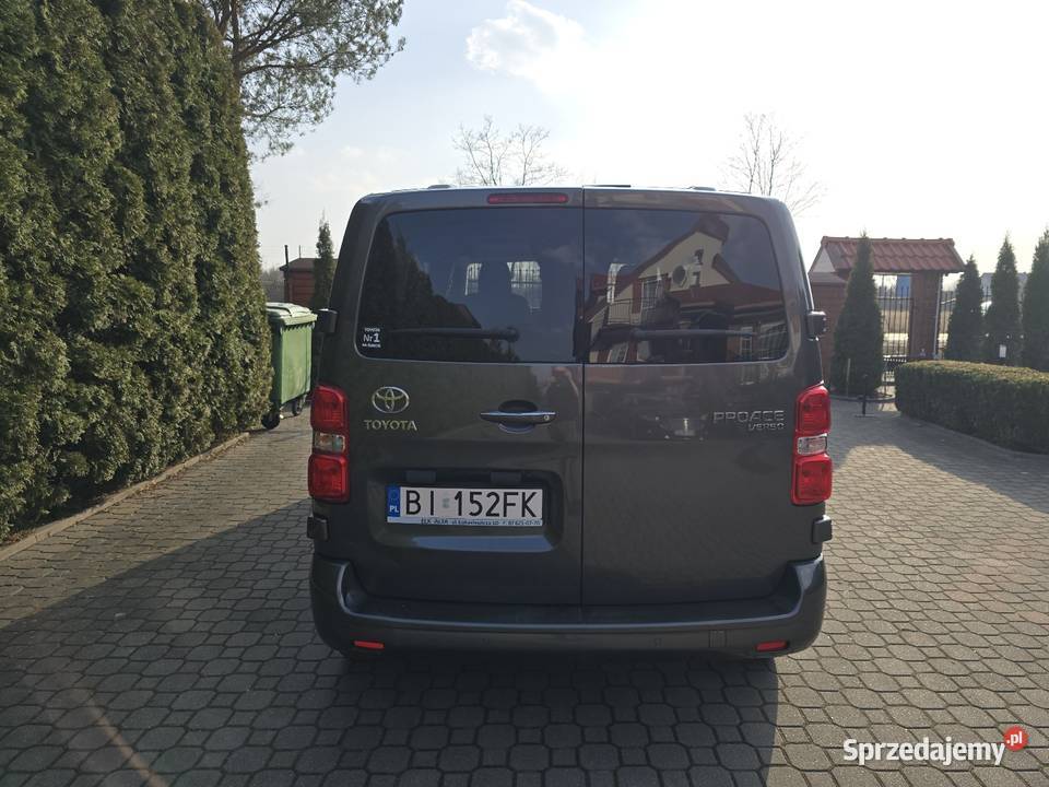 Toyota Proace Verso 9 osób salon polska Białystok sprzedam