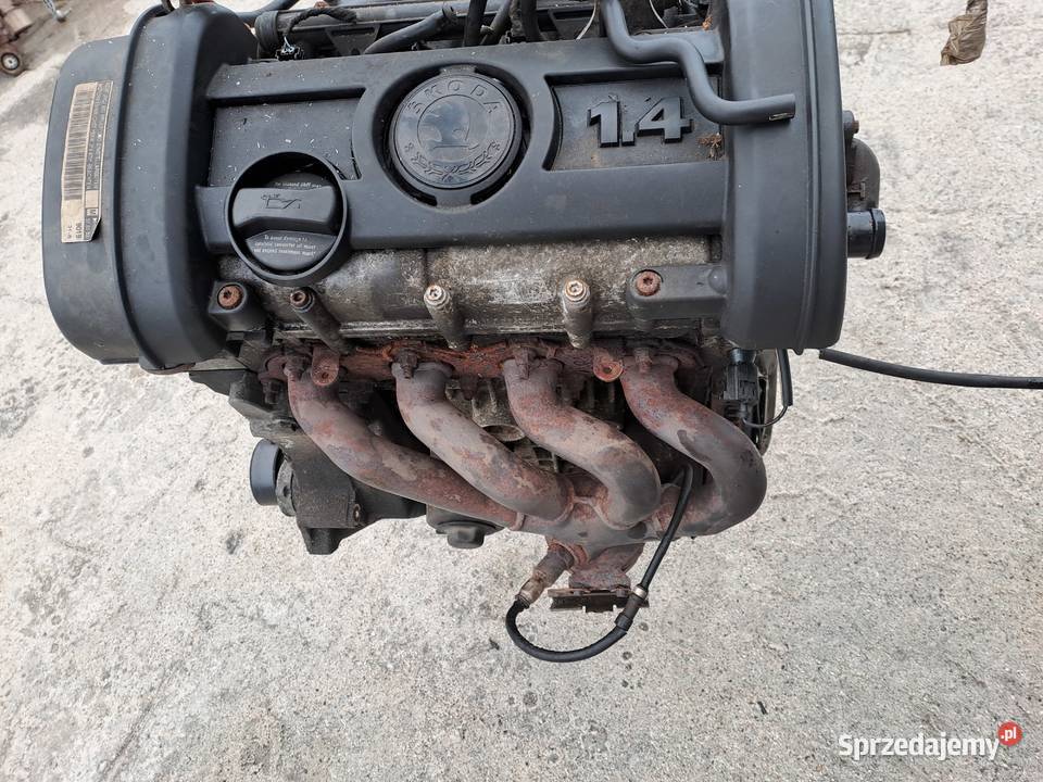 Skoda Fabia II 14 16V 86 silnik kompletny kod śląskie