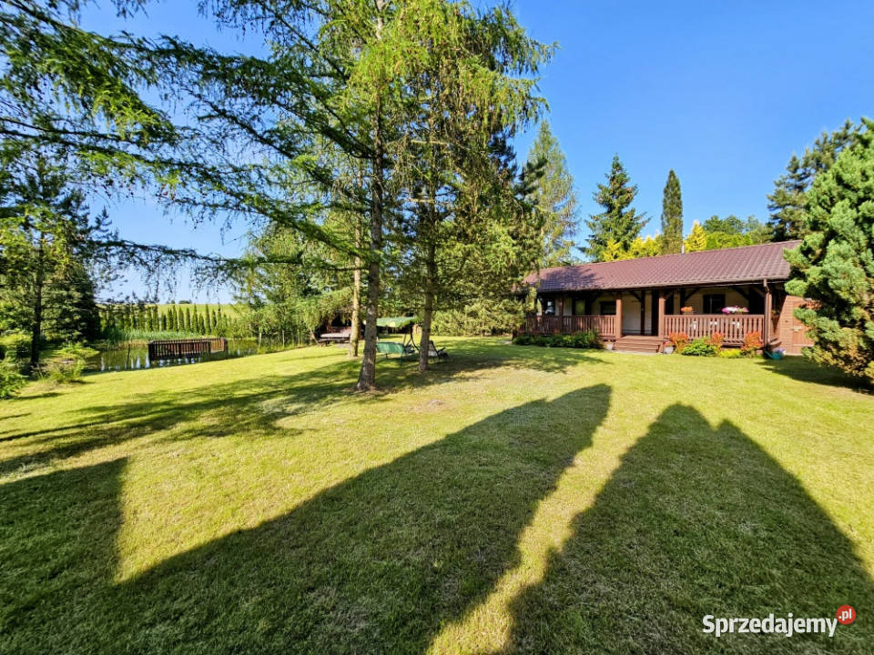 Działka rekreacyjna 1950 m2 dom 35 m2 100 metrów warmińsko-mazurskie