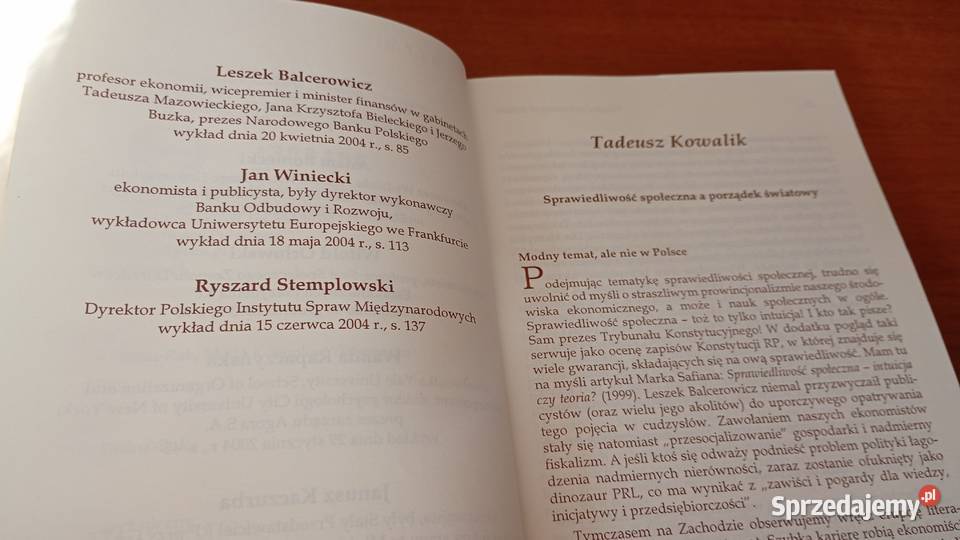Sprawiedliwość społeczna a porządek światowy pomorskie sprzedam
