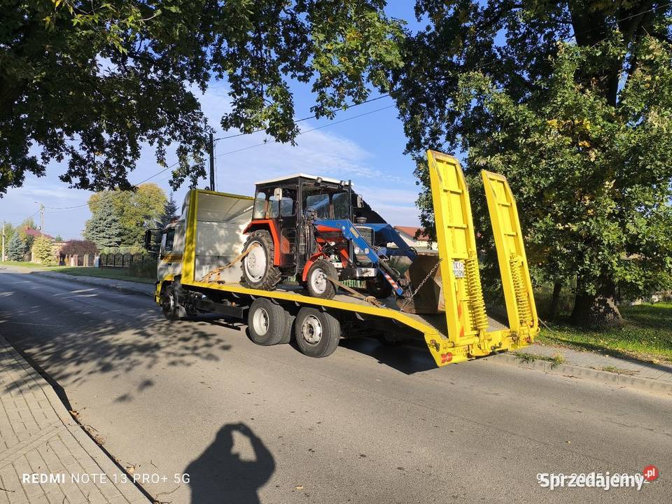 Transport maszyn budowlanych rolniczych Usługi