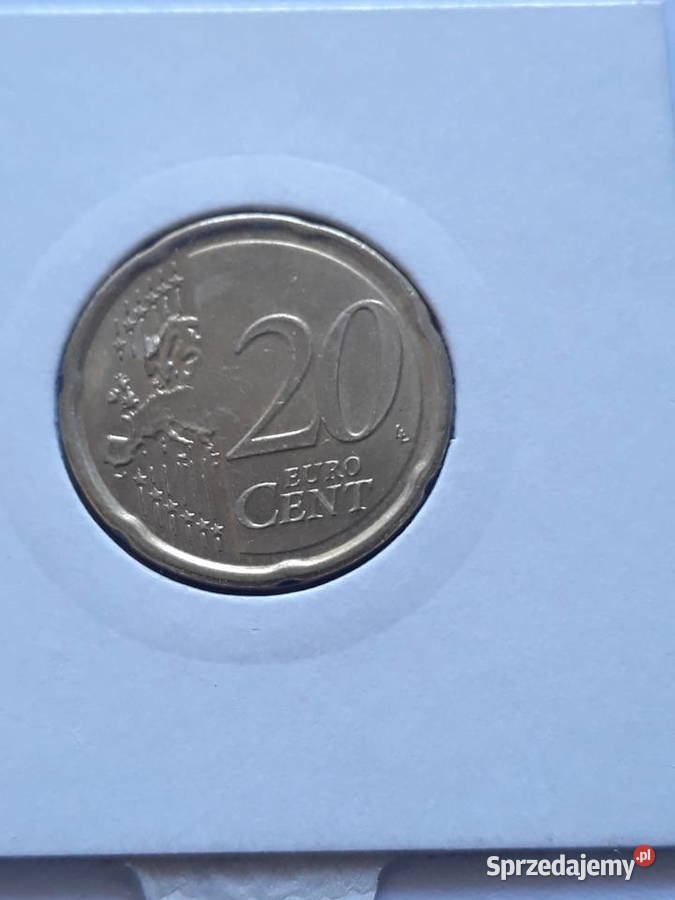 20 Eurocentów Belgia 200020032008 r Konin