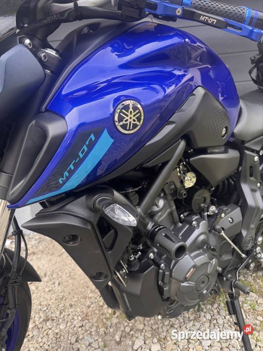 Yamaha MT07 2022 katA2 11 przebiegu garażowany Kubice sprzedam